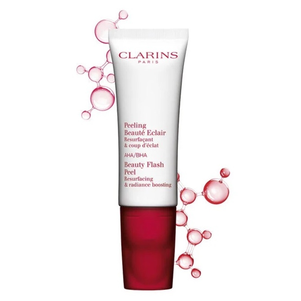 NEW CLARINS Beauty Flash Peel for Resurfacing & Radiance Boosting Skin Cream